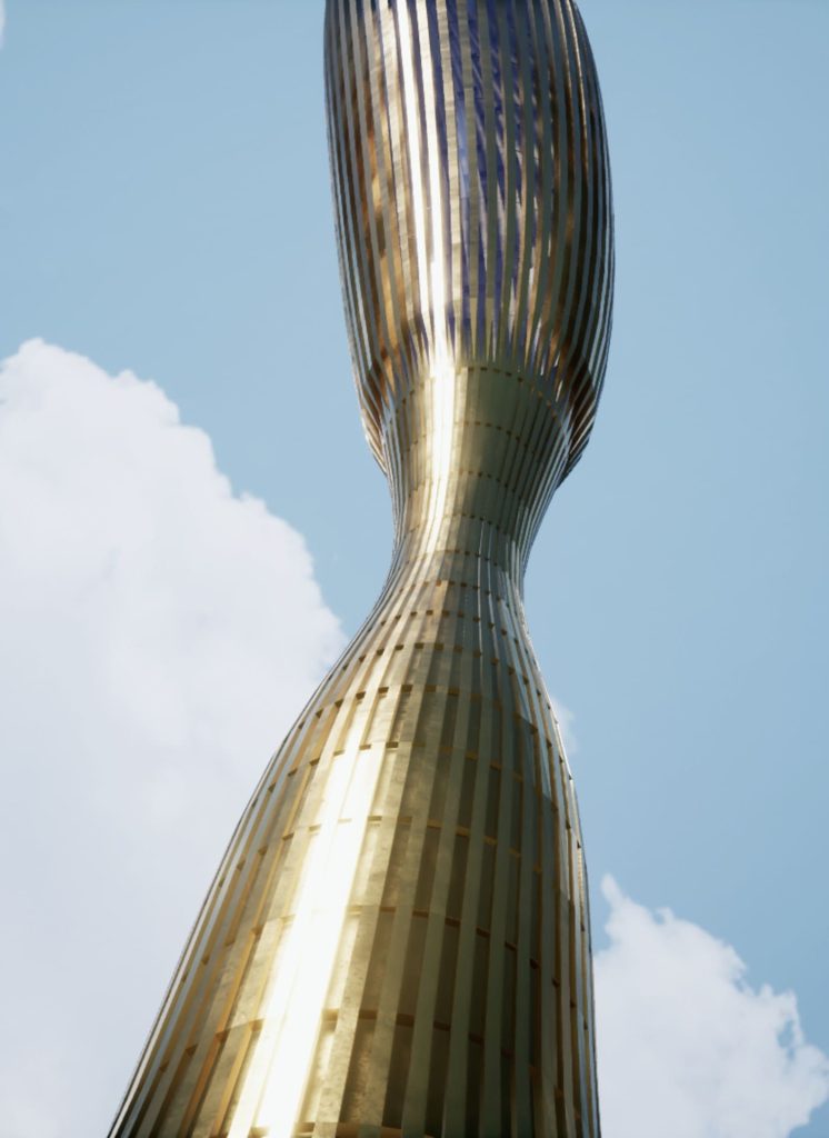 the vertical yacht by G.Lucian