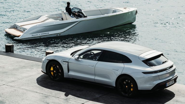 Porsche and Frauscher Unveil New Electric Sports Boat